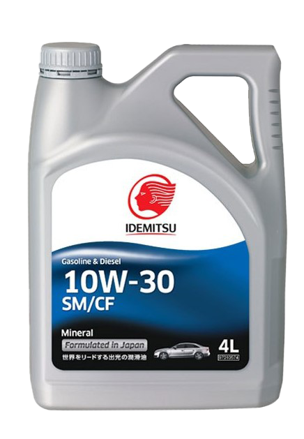 Моторное масло IDEMITSU SM/CF 10W-30, 4л